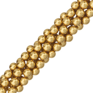 Swarovski Жемчуг 8 мм #5810 Royal Gold (#2034)