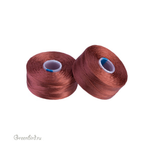 Нитки Superlon Bead Cord, сиена (#SLAA-SI)