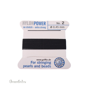 Griffin – нитки черные (#02)