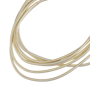 Канитель жесткая 1,25 мм, светлое золото (EMBGW08100D)
