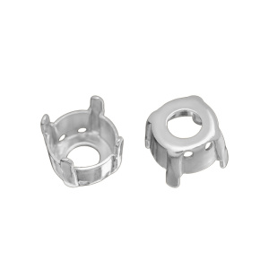 1088 Оправа для кристалла Chaton SS39, серебристый, 1 шт. (#CBCH39-02-1)