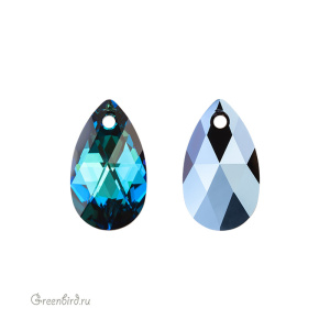 6106 подвеска Pear Shaped 16mm – Bermuda Blue (#001BB) 6106 подвеска Pear Shaped 16mm – Bermuda Blue (#001BB)