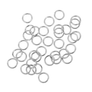 Соединительные кольца 8 мм, родий, уп.5 г (#CN-RG-002R)