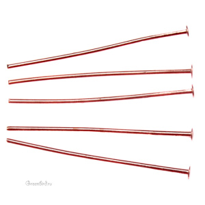 Пины 25 мм, медь, 144 шт. (#HDP0291CP)