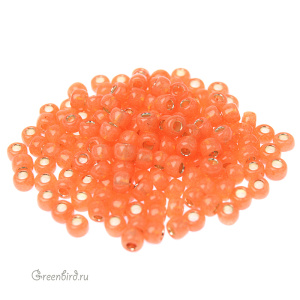 Бисер TOHO Round 6/0 внутреннее серебрение, молочный (#2112), 10 г