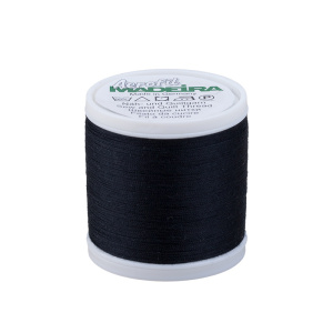 Нитки швейные Aerofil №120 Madeira, черный, 400 м (#8000)