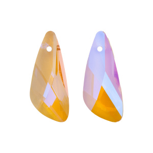 Crystalbird 6690 подвеска Крыло 23 мм, Crystal Paradise Shine (#001PS), 1 шт.