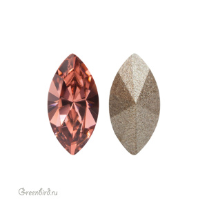 Swarovski 4228 Наветт 8х4 мм, нежно-розовый (#257), 1 шт.