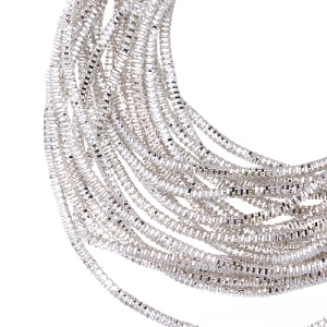 Канитель трунцал 1.2 мм, серебро (KAN4975)