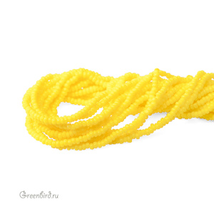 Бисер граненый Preciosa Charlotte Cut 13/0, Light Yellow (#83110), 10 г