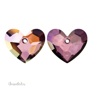 6264 подвеска Truly in Love Heart 36mm - Lilac Shadow (#001LISH) 6264 подвеска Truly in Love Heart 36mm - Lilac Shadow (#001LISH)