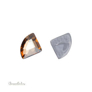 Swarovski 2715 Термостразы Коннектор 4 мм, золотистая дымка (#001GSHA), 1 шт.