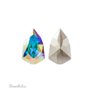 Swarovski 4707 Узкий триллиант 13,6x8,6 мм, прозрачный радужный (#001AB), 1 шт.