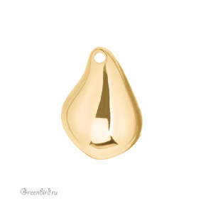 Подвеска "Капля грушевидная", золото, 1 шт. (#SV1701-Pendant-84G)