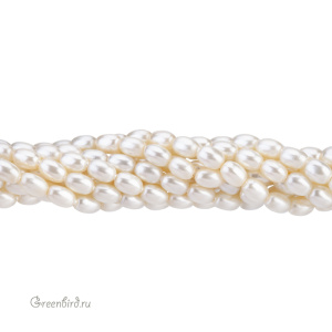 Swarovski 5824 Жемчуг рис 4 мм, кремовый (#620), уп. 20 шт.