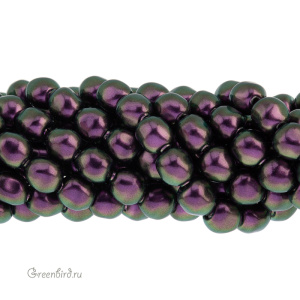 Swarovski 5840 Жемчуг барочный 6 мм, иризирующий пурпурный (#943), 1 шт.