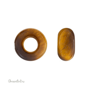 Бусина-шарм "Charm Bead", тигровый глаз, 1 шт. (#SVA-DNT-65) Бусина-шарм "Charm Bead", тигровый глаз, 1 шт. (#SVA-DNT-65)