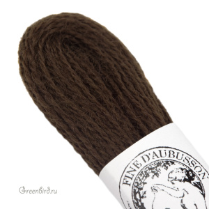 Шерсть AVAS Fine D'Aubusson, темно-коричневый, 1 шт. (#4125)