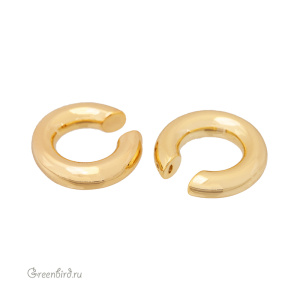 Кафф-колечко, золото, 1 шт. (#SV1701-K01)