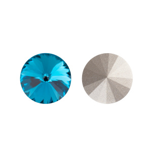 Кристалл 1122 Rivoli 14 мм Crystalbird - Aquamarine (#202), 1 шт. (#CBCS-0123)