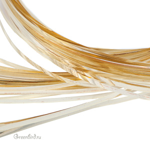 Бить, 1 мм, светлое золото (#350)