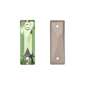 YHB 3545 Baguette пришивные стразы 18x6 мм – Peridot (#214), 1 шт. (#SSYHB-0018)