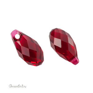 6010 подвеска Briolette Pendant 11x5,5mm – Scarlet (#276)