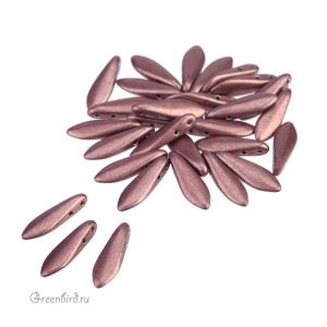 Dagger 2 отверстия 5x16mm, Saturated Metallic Butterum, 1 шт. (#04B04)