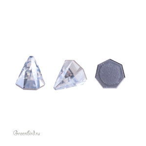 Swarovski 2019 Термостразы Шип круглый 5x5 мм, голубая дымка (#001BLSH), 1 шт.