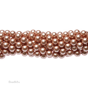 Жемчуг 6 мм #5810 Rose Gold (#769) Жемчуг 6 мм #5810 Rose Gold (#769)