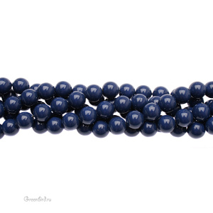 Swarovski 5810 Жемчуг 8 мм, темный лазурит (#719), уп. 20 шт.