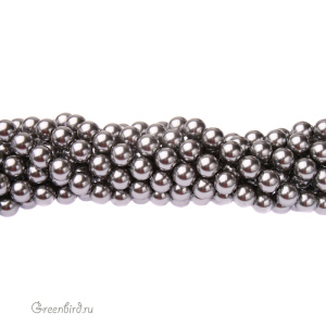 Swarovski 5810 Жемчуг 5 мм, серый (#731), уп. 20 шт.