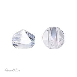 Swarovski 5062 Бусина Шип круглый 7,5 мм, прозрачный (#001), 1 шт.