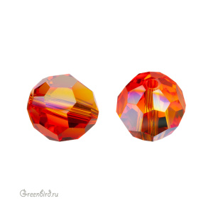 5000 Бусина круглая 10mm – Fireopal AB (#237AB)