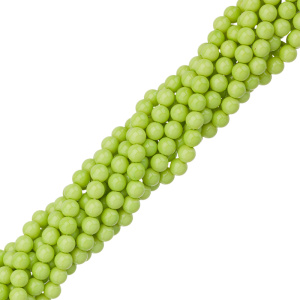 Жемчуг "Майорка" 8 мм, салатовый, нить (#Maj-137)
