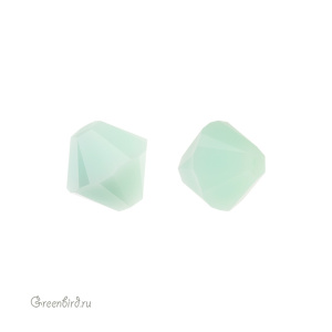 5328 Bicone 8mm – Mint Alabaster (#397) 5328 Bicone 8mm – Mint Alabaster (#397)