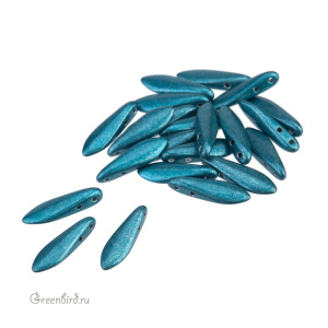 Dagger 2 отверстия 5x16mm, Saturated Metallic Shaded Spruce, 1 шт. (#04B07)