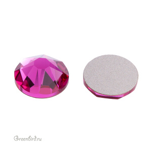 Swarovski 2088 Клеевые стразы круглые SS34, фуксия (#502), 1 шт.