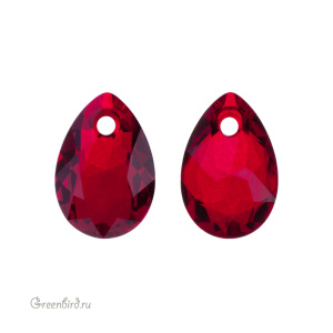 Swarovski 6433 подвеска Капля 11,5 мм, сиам (#208), 1 шт.