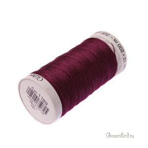 Нить Gutermann для вязания Cotton 12, слива (#1189)