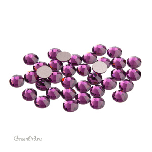 Swarovski 2088 Клеевые стразы круглые SS20, аметист (#204), уп. 36 шт.