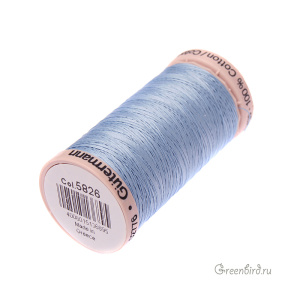 Нить для ручного квилтинга Gutermann, голубой (#5826)