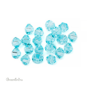 5328 Bicone 3mm – Light Turquoise (#263)