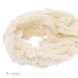 Шелковая синель AVAS, топленое молоко 1 метр (#BRUT)