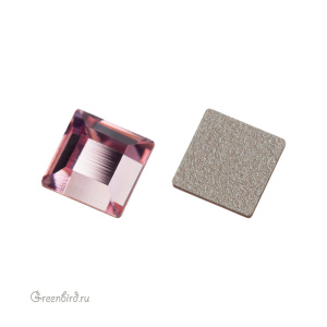 2400 Кристалл холодной фиксации Square 6 мм – Light Rose (#223), 1шт.