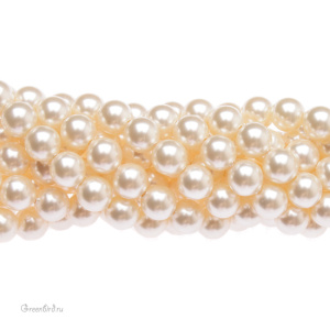 Swarovski 5810 Жемчуг 8 мм, кремовый (#620), уп. 20 шт.