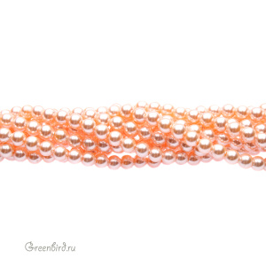 Swarovski 5810 Жемчуг 3 мм, персиковый (#300), уп. 50 шт.
