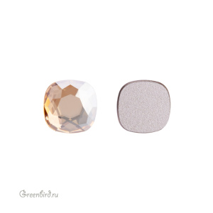 2471 Кристалл холодной фиксации Cushion 10 мм – Golden Shadow (#001GSHA), 1шт.