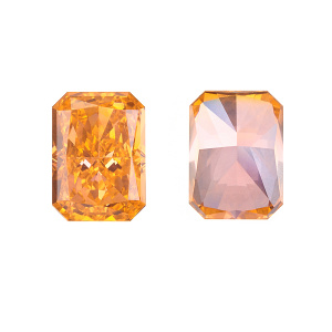 Crystalbird Фианит прямоугольный 14x10мм, мэриголд, 1 шт. (#CBFN-RC-10)