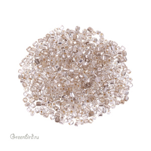 Винтажный бисер Hex 11/0, S/L Clear 1 (#535)
